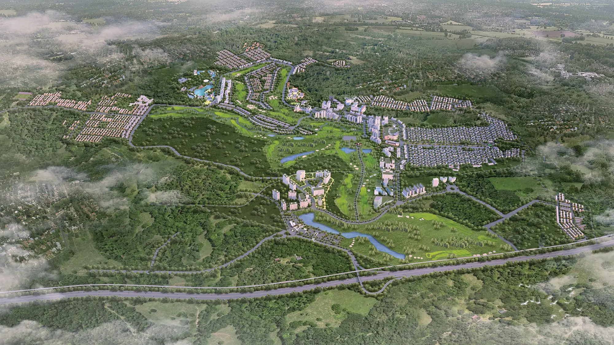 Masterplan Cimanggis Golf Estate 510 Ha