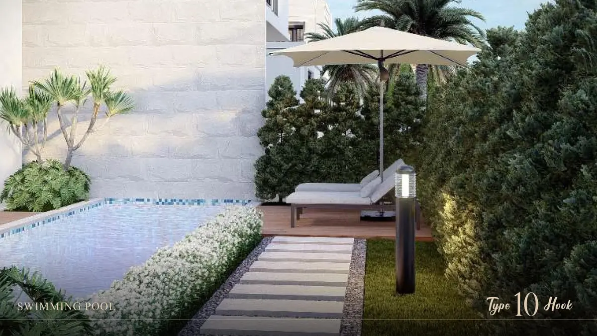 Omnia — Fasad Neo Classic Semi-Detached, Halaman Samping