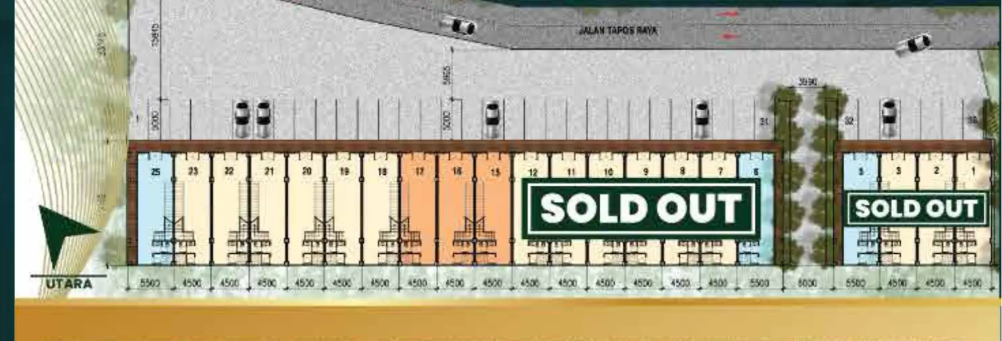 Standar 2 Lantai — Siteplan