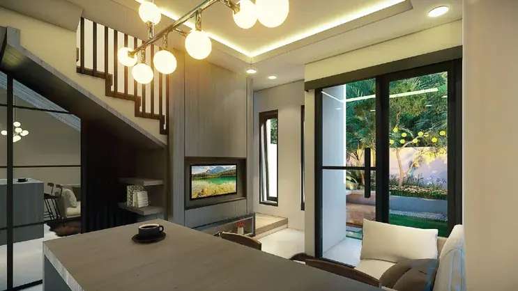 Uenos — Ruang Keluarga Modern (Ideas & Inspiration | Show Unit)
