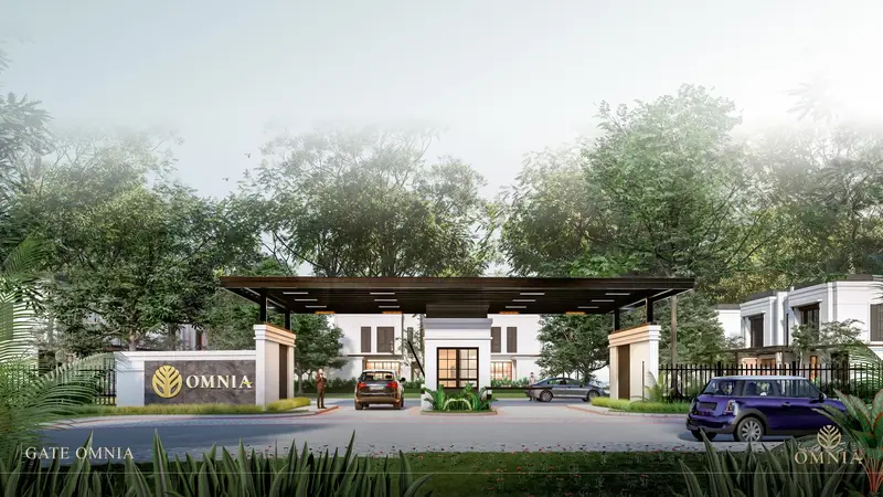 CGE Avenue dan Pasar Modern CGE — area komersial di dalam kawasan Cimanggis Golf Estate