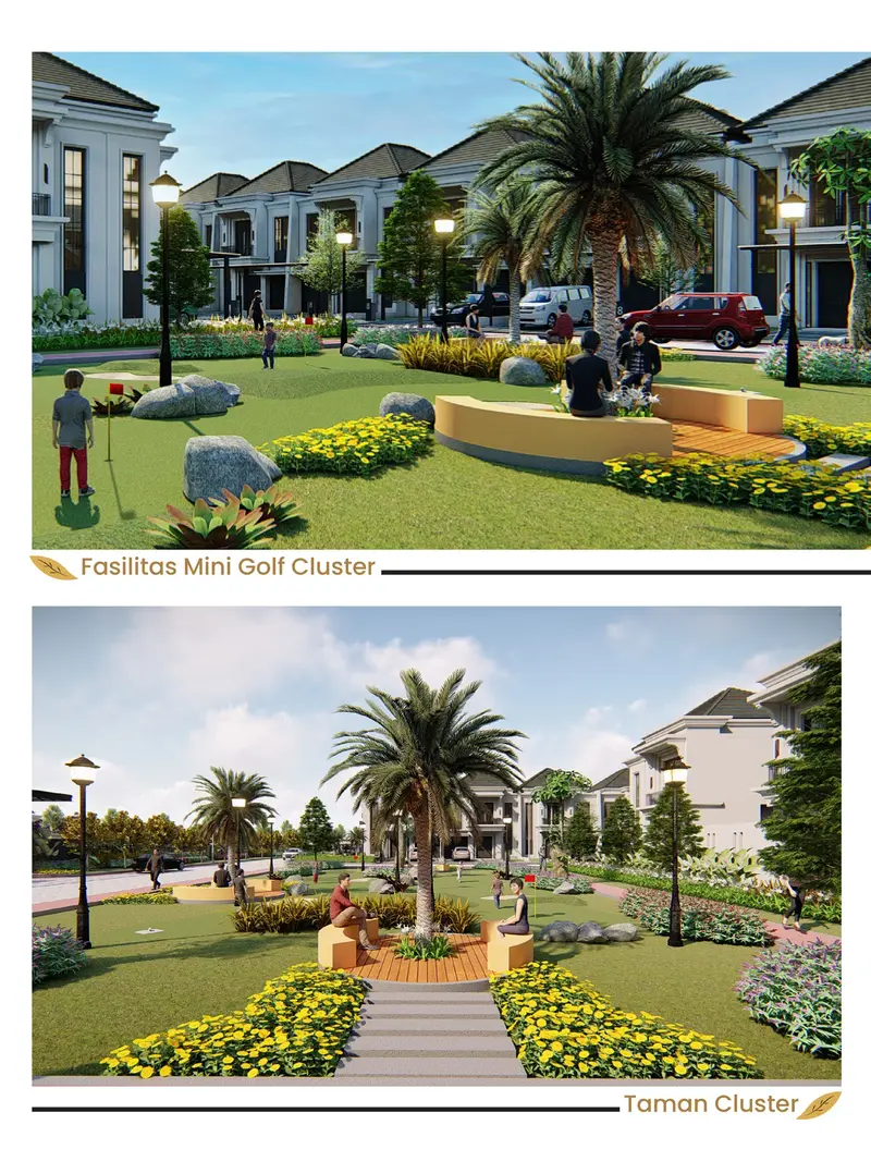 Sekolah Al-Azhar (SDI & SMPI) di dalam kawasan Cimanggis Golf Estate